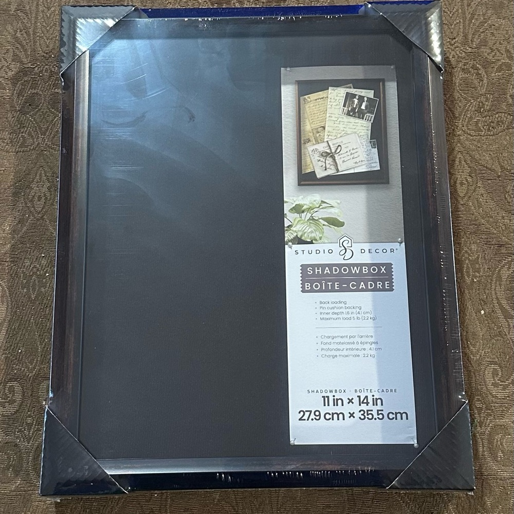 Studio Decor Bronze 11X14 Shadowbox NWT